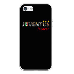 Чехол для iPhone 5/5S матовый с принтом JUVENTUS , Силикон | Область печати: задняя сторона чехла, без боковых панелей | juventus | италия | футбол | ювентус