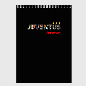 Скетчбук с принтом JUVENTUS , 100% бумага
 | 48 листов, плотность листов — 100 г/м2, плотность картонной обложки — 250 г/м2. Листы скреплены сверху удобной пружинной спиралью | juventus | италия | футбол | ювентус