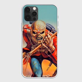 Чехол для iPhone 12 Pro Max с принтом Iron maiden 5 , Силикон |  | Тематика изображения на принте: айран мейден | айран мэйден | айрон мейден | айрон мэйден | айрон мэйдэн | байк