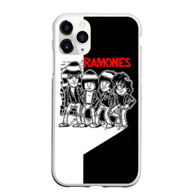 Чехол для iPhone 11 Pro Max матовый с принтом Ramones 1 , Силикон |  | Тематика изображения на принте: joey ramone | punk | джоуи рамон | панк | рамонез | рамонес