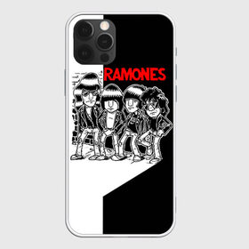 Чехол для iPhone 12 Pro Max с принтом Ramones 1 , Силикон |  | joey ramone | punk | джоуи рамон | панк | рамонез | рамонес