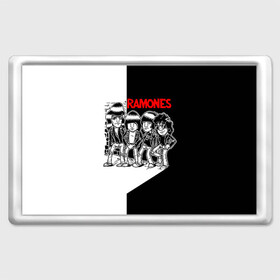 Магнит 45*70 с принтом Ramones 1 , Пластик | Размер: 78*52 мм; Размер печати: 70*45 | joey ramone | punk | джоуи рамон | панк | рамонез | рамонес