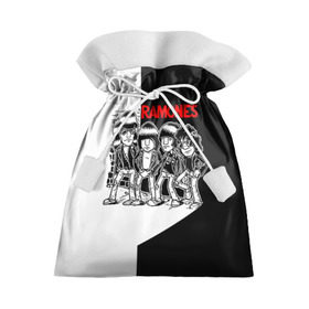Подарочный 3D мешок с принтом Ramones 1 , 100% полиэстер | Размер: 29*39 см | joey ramone | punk | джоуи рамон | панк | рамонез | рамонес