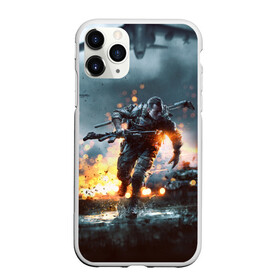 Чехол для iPhone 11 Pro матовый с принтом Battlefield , Силикон |  | battlefield | батла | батлфилд | игра