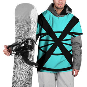 Накидка на куртку 3D с принтом X-COM (логотип) (2) , 100% полиэстер |  | Тематика изображения на принте: 