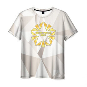 Мужская футболка 3D с принтом Бессмертный полк 3 , 100% полиэфир | прямой крой, круглый вырез горловины, длина до линии бедер | 9 мая