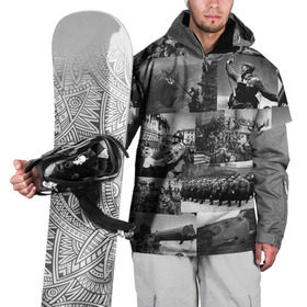 Накидка на куртку 3D с принтом Военные фото , 100% полиэстер |  | 9 мая