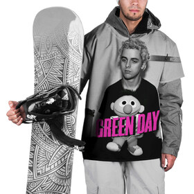 Накидка на куртку 3D с принтом Green Day , 100% полиэстер |  | green day | грин дей | зеленый день