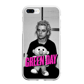 Чехол для iPhone 7Plus/8 Plus матовый с принтом Green Day , Силикон | Область печати: задняя сторона чехла, без боковых панелей | green day | грин дей | зеленый день