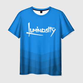 Мужская футболка 3D с принтом Luminosity , 100% полиэфир | прямой крой, круглый вырез горловины, длина до линии бедер | csgo | esports | gaming | lg | luminosity | ксго