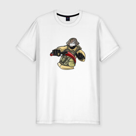 Мужская футболка премиум с принтом Karambit CS:GO , 92% хлопок, 8% лайкра | приталенный силуэт, круглый вырез ворота, длина до линии бедра, короткий рукав | 