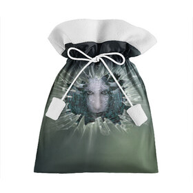 Подарочный 3D мешок с принтом Мэрилин Мэнсон , 100% полиэстер | Размер: 29*39 см | Тематика изображения на принте: marilyn manson мэрилин мэнсон | музыка | рок | шок рокер