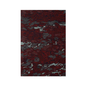 Обложка для паспорта матовая кожа с принтом Камуфляж ночь , натуральная матовая кожа | размер 19,3 х 13,7 см; прозрачные пластиковые крепления | армия | арт | камуфляж | ночь | прикольные | текстуры