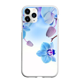 Чехол для iPhone 11 Pro матовый с принтом Голубая орхидея , Силикон |  | голубая орхидея | красота | орхидеи | природа | цветок | цветочек | цветы
