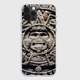 Чехол для iPhone 12 Pro Max с принтом Календарь ацтеков , Силикон |  | Тематика изображения на принте: ацтеки | история | календарь | круги