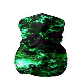 Бандана-труба 3D с принтом Зеленый дым , 100% полиэстер, ткань с особыми свойствами — Activecool | плотность 150‒180 г/м2; хорошо тянется, но сохраняет форму | абстракции