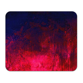 Коврик прямоугольный с принтом Красная краска , натуральный каучук | размер 230 х 185 мм; запечатка лицевой стороны | гранж | краска | новые | прикольные | текстуры | цветные