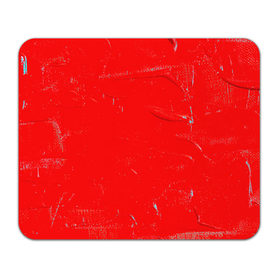 Коврик прямоугольный с принтом Красная краска , натуральный каучук | размер 230 х 185 мм; запечатка лицевой стороны | 