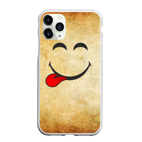 Чехол для iPhone 11 Pro матовый с принтом Мы на позитиве (L) , Силикон |  | парная | позитив | рожица | смайл | улыбка | язык