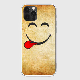 Чехол для iPhone 12 Pro с принтом Мы на позитиве (L) , силикон | область печати: задняя сторона чехла, без боковых панелей | парная | позитив | рожица | смайл | улыбка | язык