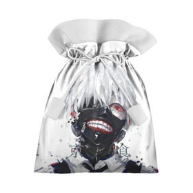 Подарочный 3D мешок с принтом Tokyo Ghoul , 100% полиэстер | Размер: 29*39 см | Тематика изображения на принте: anime | ghoul | tokyo | tokyo ghoul | гуль