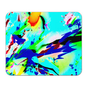 Коврик прямоугольный с принтом Цветные краски , натуральный каучук | размер 230 х 185 мм; запечатка лицевой стороны | абстракция красок | гранж | краска | разводы | текстуры | цветные