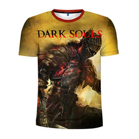 Мужская футболка 3D спортивная с принтом Dark Souls 14 , 100% полиэстер с улучшенными характеристиками | приталенный силуэт, круглая горловина, широкие плечи, сужается к линии бедра | dark souls