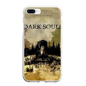 Чехол для iPhone 7Plus/8 Plus матовый с принтом Dark Souls 19 , Силикон | Область печати: задняя сторона чехла, без боковых панелей | dark souls