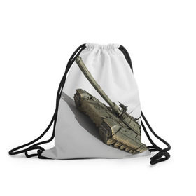 Рюкзак-мешок 3D с принтом Армата 2 , 100% полиэстер | плотность ткани — 200 г/м2, размер — 35 х 45 см; лямки — толстые шнурки, застежка на шнуровке, без карманов и подкладки | 9 мая | armata | армата | военная техника | танк | техника