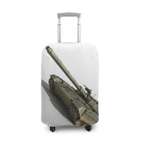 Чехол для чемодана 3D с принтом Армата 2 , 86% полиэфир, 14% спандекс | двустороннее нанесение принта, прорези для ручек и колес | 9 мая | armata | армата | военная техника | танк | техника