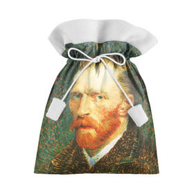 Подарочный 3D мешок с принтом Ван Гог , 100% полиэстер | Размер: 29*39 см | Тематика изображения на принте: ван гог | винсент | портрет