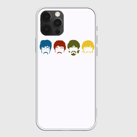 Чехол для iPhone 12 Pro с принтом Beatles , силикон | область печати: задняя сторона чехла, без боковых панелей | beatles | битлз | битлы | рок | рок н рол