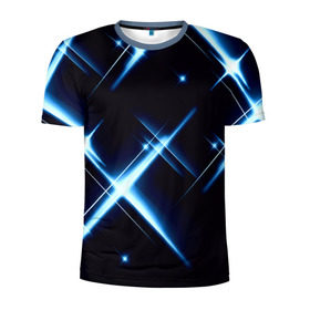 Мужская футболка 3D спортивная с принтом Star , 100% полиэстер с улучшенными характеристиками | приталенный силуэт, круглая горловина, широкие плечи, сужается к линии бедра | арт | блики | вселенная | звезды | ночь