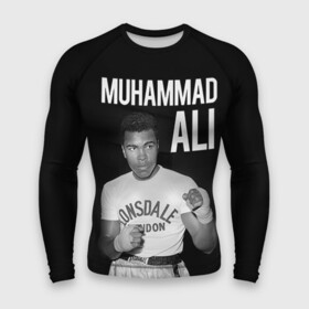 Мужской рашгард 3D с принтом Muhammad Ali ,  |  | ali | boxing | muhammad ali |   |  muhammad |  бокс | али | боксер | мухамад. мухаммад | мухаммед | мухаммед али