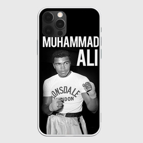 Чехол для iPhone 12 Pro с принтом Muhammad Ali , силикон | область печати: задняя сторона чехла, без боковых панелей | ali | boxing | muhammad ali |   |  muhammad |  бокс | али | боксер | мухамад. мухаммад | мухаммед | мухаммед али