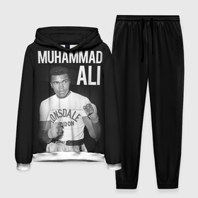 Мужской костюм 3D (с толстовкой) с принтом Muhammad Ali ,  |  | ali | boxing | muhammad ali |   |  muhammad |  бокс | али | боксер | мухамад. мухаммад | мухаммед | мухаммед али