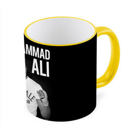 Кружка 3D с принтом Muhammad Ali , керамика | ёмкость 330 мл | ali | boxing | muhammad ali |   |  muhammad |  бокс | али | боксер | мухамад. мухаммад | мухаммед | мухаммед али