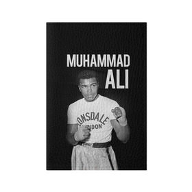 Обложка для паспорта матовая кожа с принтом Muhammad Ali , натуральная матовая кожа | размер 19,3 х 13,7 см; прозрачные пластиковые крепления | Тематика изображения на принте: ali | boxing | muhammad ali |   |  muhammad |  бокс | али | боксер | мухамад. мухаммад | мухаммед | мухаммед али