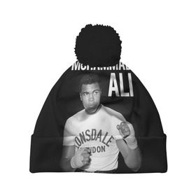 Шапка 3D c помпоном с принтом Muhammad Ali , 100% полиэстер | универсальный размер, печать по всей поверхности изделия | ali | boxing | muhammad ali |   |  muhammad |  бокс | али | боксер | мухамад. мухаммад | мухаммед | мухаммед али