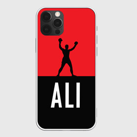 Чехол для iPhone 12 Pro с принтом Muhammad Ali 3 , силикон | область печати: задняя сторона чехла, без боковых панелей | ali | boxing |  muhammad |  muhammad ali | али | бокс | боксер | мухамад. мухаммад | мухамед али | мухаммед | мухаммед али