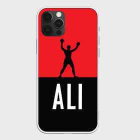 Чехол для iPhone 12 Pro Max с принтом Muhammad Ali 3 , Силикон |  | ali | boxing |  muhammad |  muhammad ali | али | бокс | боксер | мухамад. мухаммад | мухамед али | мухаммед | мухаммед али