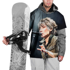 Накидка на куртку 3D с принтом Земфира , 100% полиэстер |  | Тематика изображения на принте: zemfira | земфира | рок | русский рок