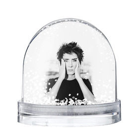 Снежный шар с принтом Zemfira , Пластик | Изображение внутри шара печатается на глянцевой фотобумаге с двух сторон | zemfira | земфира | рок | русский рок