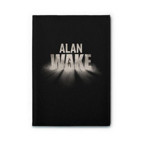 Обложка для автодокументов с принтом Alan Wake , натуральная кожа |  размер 19,9*13 см; внутри 4 больших “конверта” для документов и один маленький отдел — туда идеально встанут права | alan | wake | алан уэйк | игра