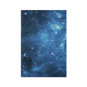 Обложка для паспорта матовая кожа с принтом Космос , натуральная матовая кожа | размер 19,3 х 13,7 см; прозрачные пластиковые крепления | вселенная | галактика | звезды | планеты | туманность