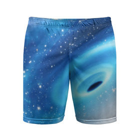 Мужские шорты 3D спортивные с принтом Неизведанная галактика ,  |  | вселенная | галактика | звёзды | камета | космос | метеориты | метеоры | млечный путь | орбита | планеты | солнечная система
