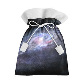 Подарочный 3D мешок с принтом Млечный путь , 100% полиэстер | Размер: 29*39 см | вселенная | галактика | звёзды | камета | космос | метеориты | метеоры | млечный путь | орбита | планеты | солнечная система