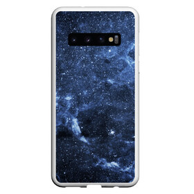 Чехол для Samsung Galaxy S10 с принтом Безмолвный космос , Силикон | Область печати: задняя сторона чехла, без боковых панелей | вселенная | галактика | звёзды | камета | космос | метеориты | метеоры | млечный путь | орбита | планеты | солнечная система