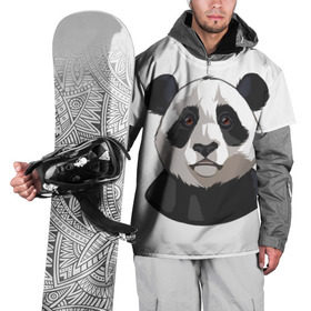 Накидка на куртку 3D с принтом Panda , 100% полиэстер |  | Тематика изображения на принте: милый | панда
