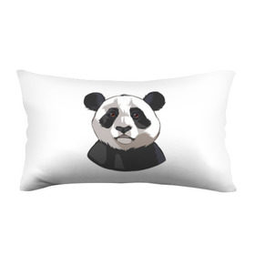 Подушка 3D антистресс с принтом Panda , наволочка — 100% полиэстер, наполнитель — вспененный полистирол | состоит из подушки и наволочки на молнии | милый | панда